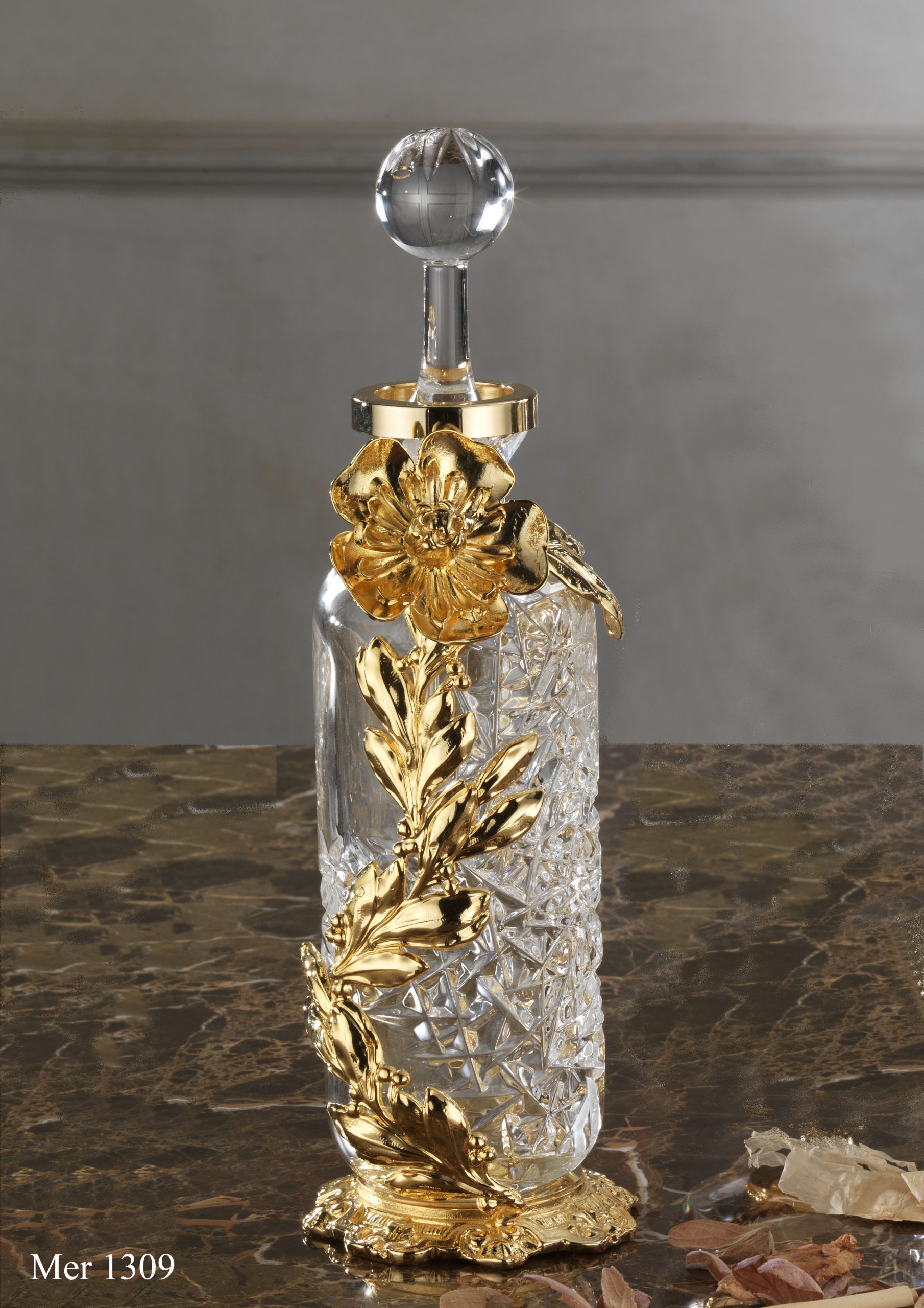 Crystal perfume store bottle